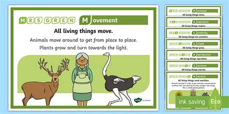 mrs gren poster ideas.